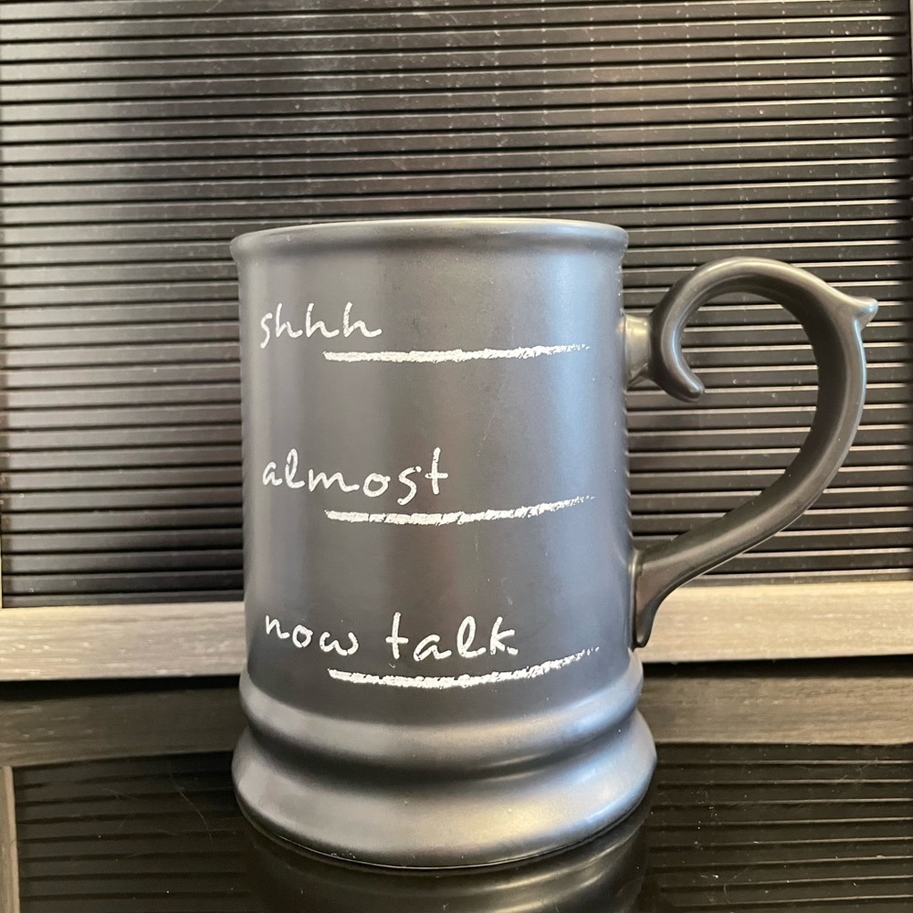 Pier 1 Imports - Black Coffee Mug